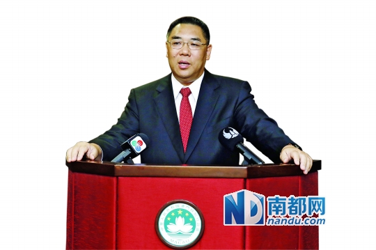 澳门特首崔世安:口岸通关时间将延长|崔世安|特