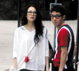 　　章子怡和撒贝宁（资料图片）