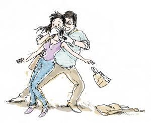 歹徒抢劫女孩反被<em>扒掉内裤</em>后逃跑|抢劫|刑警_凤
