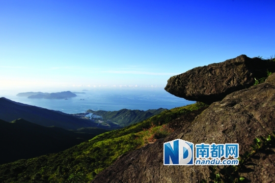 ●大鹏半岛国家地质公园中七娘山火山岩。