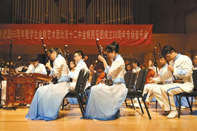 十二中民乐团庆30岁生日