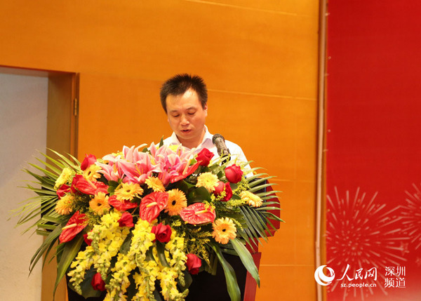 第二届理事会会长王恒磊讲话。