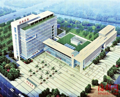 琅岐闽江口医院效果图
