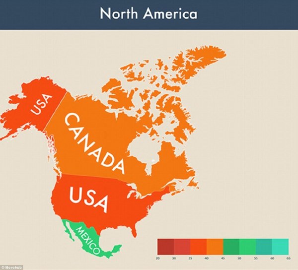 北美不太乐观。(图片来源:英国媒体)