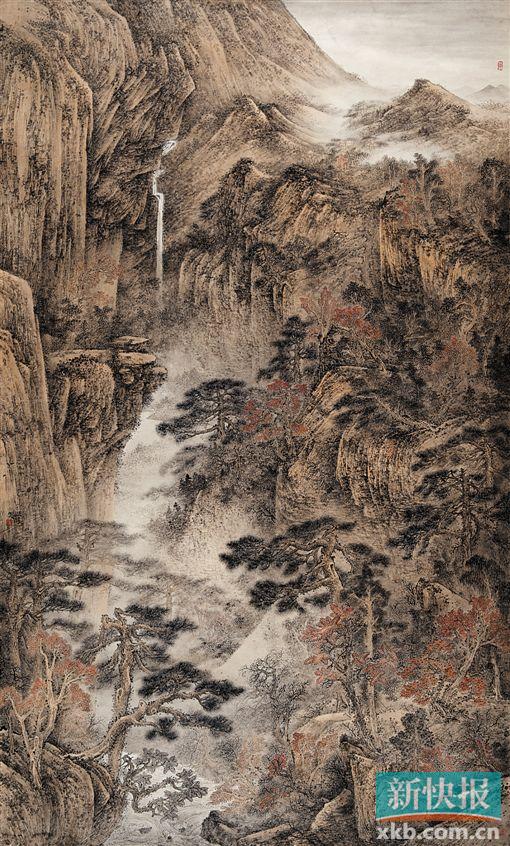 ■姚涯屏 山气日夕佳