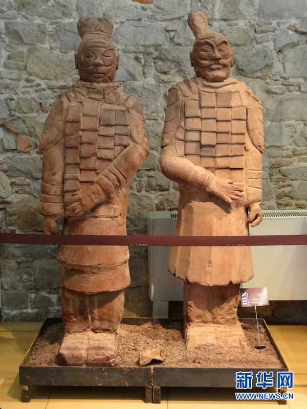 巧克力博物馆里各种用巧克力制成的雕塑