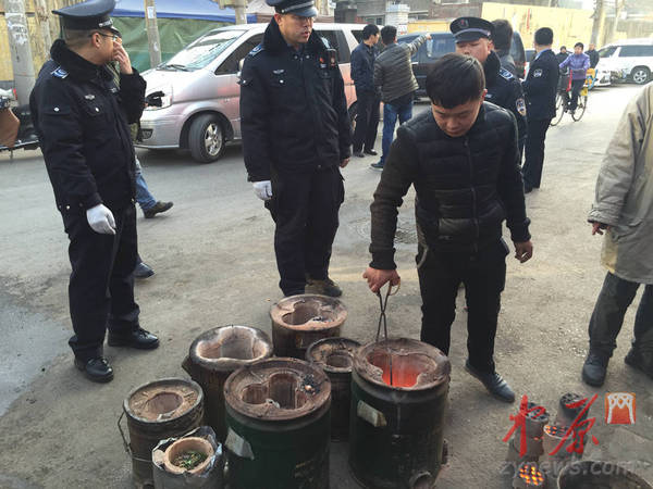 郑州交通百日行动初见成效 占道经营情况好转