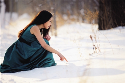 来冰城拍雪地婚纱照 简直美呆了|婚纱|婚礼