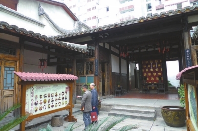 位于三坊七巷郎官巷的严复故居