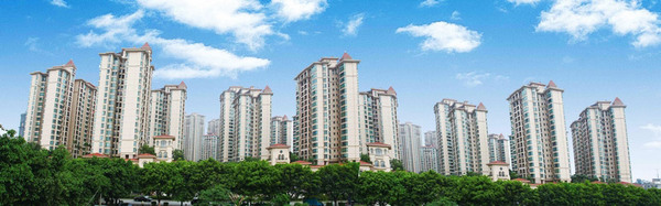 瀚林美筑外立面实体图