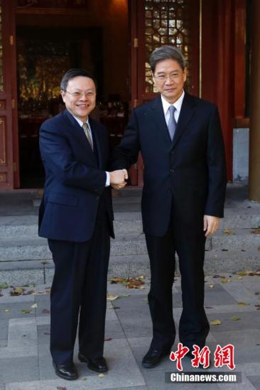 国台办解释为何张王会选在金门-中国学网-中