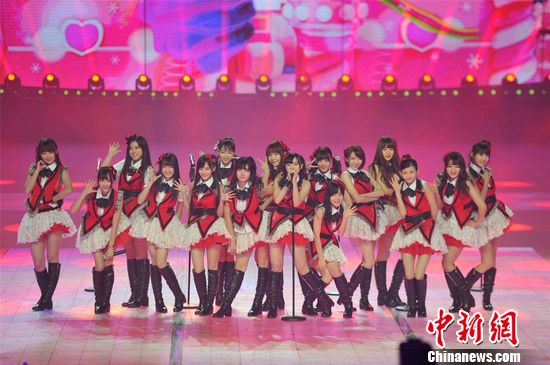 SNH48亮相“徽晚”