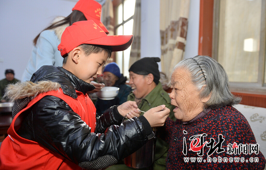 元宵节:赵县爱心网友情暖敬老院(图)|爱心|元宵