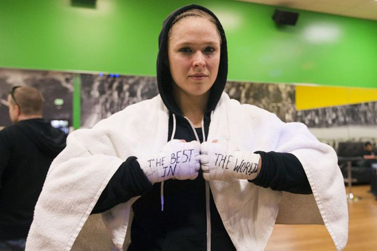 罗西(Ronda Rousey):我绝不会在UFC和男人比