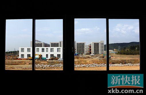 ■建设中的揭阳中德金属生态城。