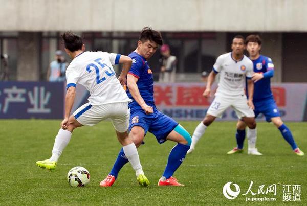 江西联盛1:2负哈尔滨毅腾 主场遭遇开赛两连败