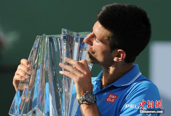 德约科维奇成功卫冕巴黎银行网球公开赛男单冠
