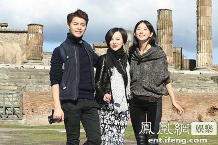 马天宇《花样姐姐》与林志玲玩甜蜜 尴尬碰触不敢对视