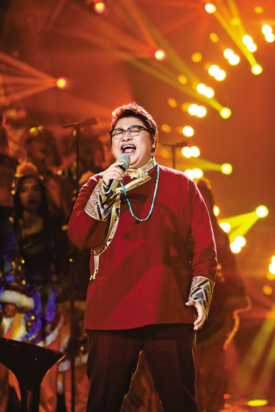 韩红折桂成歌王