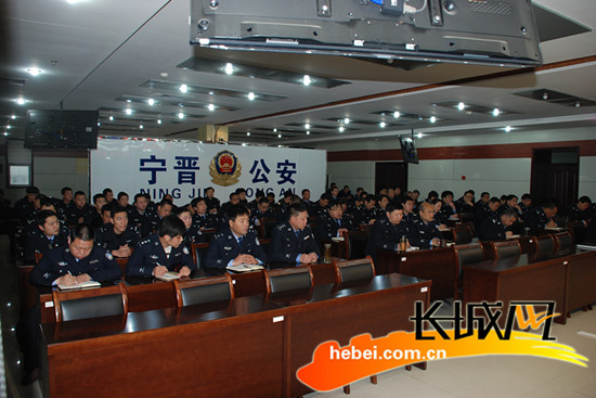 宁晋公安局警务实战春季整训工作全面启动|党