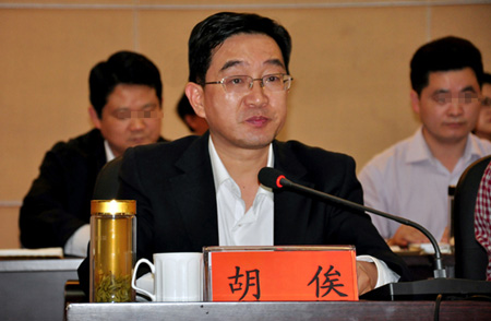 郧西县委原书记胡俟 资料图