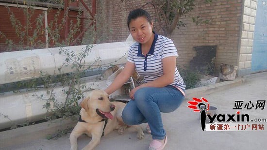 生活中的汪莹简单亲和。照片由本人提供