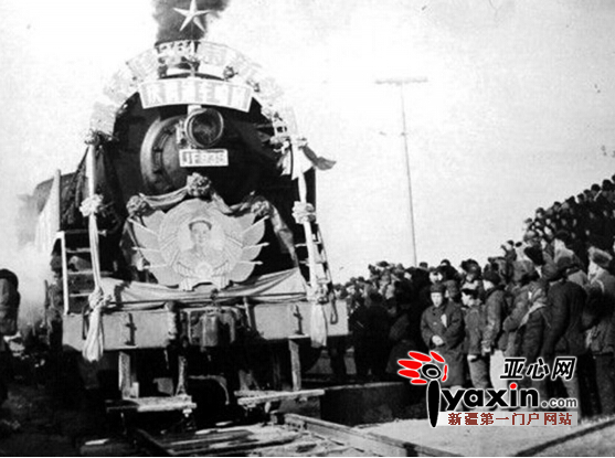 1959年12月31日，兰新铁路通车到了新疆的东大门——哈密。图据百度