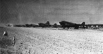 1944年5月,中国远征军奇袭密支那机场。资料图片