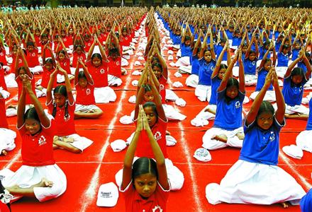 瑜伽日|印度|瑜伽