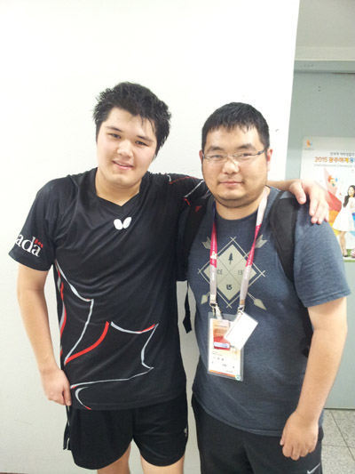 大运乒乓赛场巧遇国乒二代|国乒|世乒赛