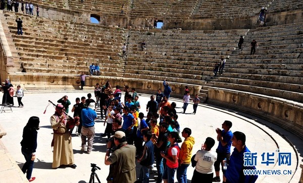 古罗马剧场。新华网记者 程春香摄