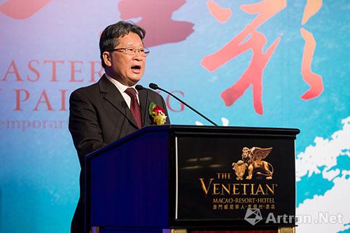 中国美术家协会副主席许钦松致辞