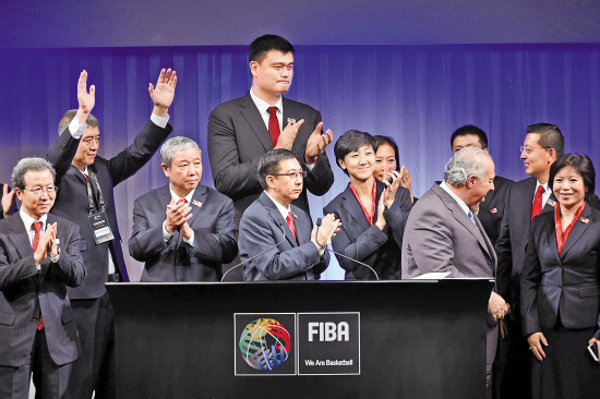男篮世界杯首次落户中国|姚明|举办权