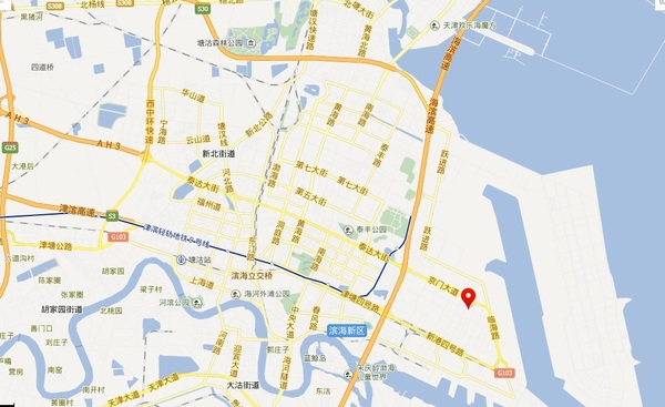天津港爆炸区一带跃进路全线封路|通行|绕行