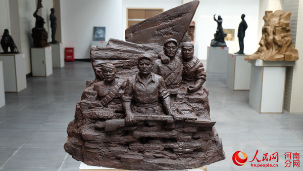 雕塑作品展厅