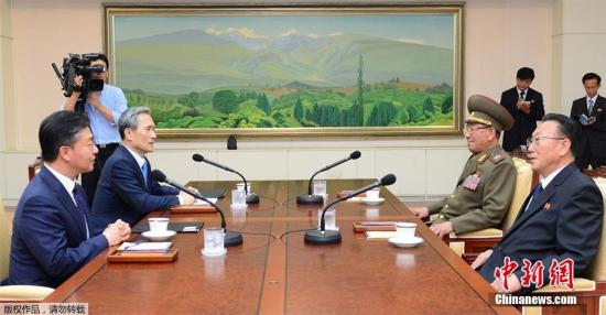 韩朝板门店举行高层会晤 半岛紧张局势或暂缓