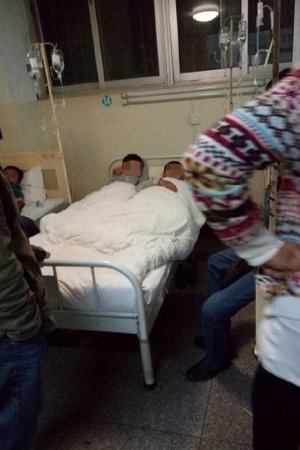 网传现场图片。微博截图