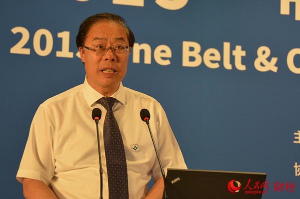 海东市委书记、海东工业园区党工委书记于丛乐（人民网记者 夏晓伦摄）