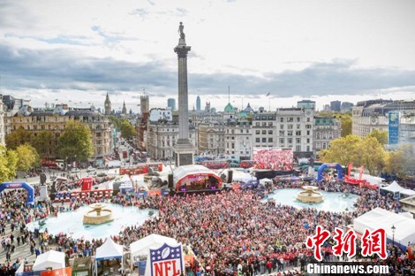 美式橄榄球席卷伦敦 NFL黄金周不容错过|球迷