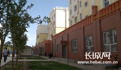 承德小区内景。长城网 宁晓雪 摄