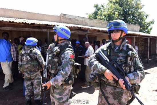 中国驻南苏丹步兵营遭武装冲突:枪战距基地10米|交火|联合国_凤凰财经
