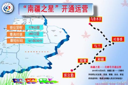 乌鲁木齐铁路局官方微博供图