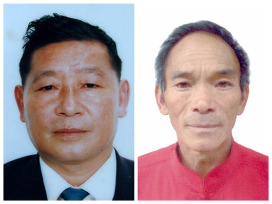 高德荣（左）和杜正云（右）。图片来源：中国文明网