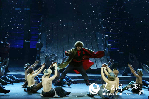 龙江剧《松江魂》剧照。 袁巍 摄(资料片)