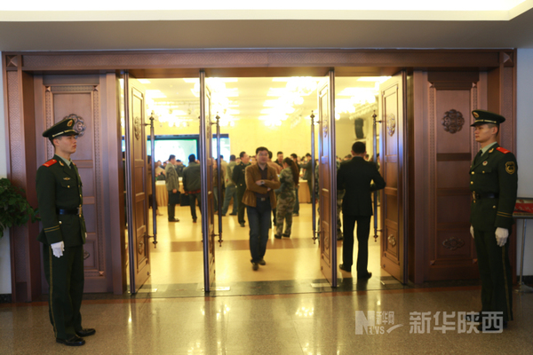 2015西安市军转干部双向选择大会现场（图/杜方达 摄）