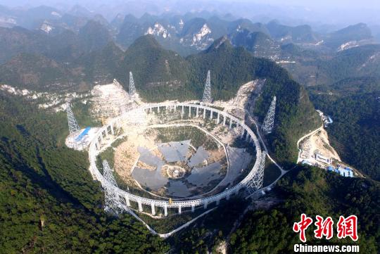 全球最大单口径射电望远镜:直径500米大锅拼