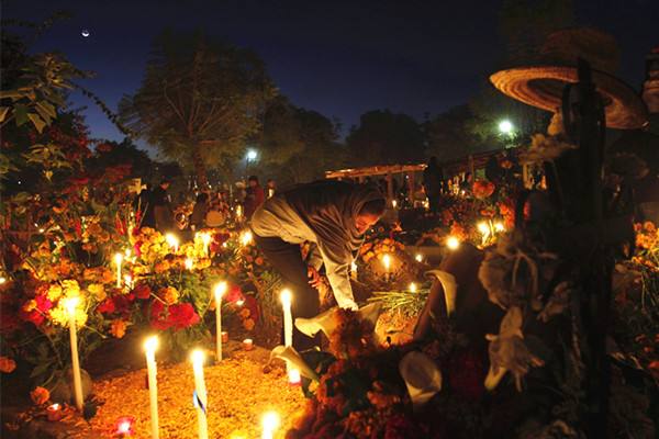 墨西哥亡灵节:用快乐祭奠悲伤(组图)|墨西哥|墨