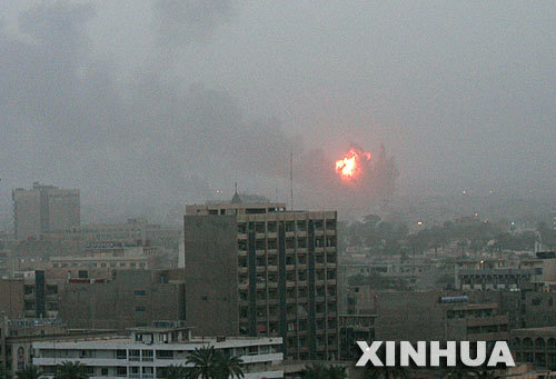 2003年伊拉克战争爆发场景回放|伊拉克|科威特_凤凰军事