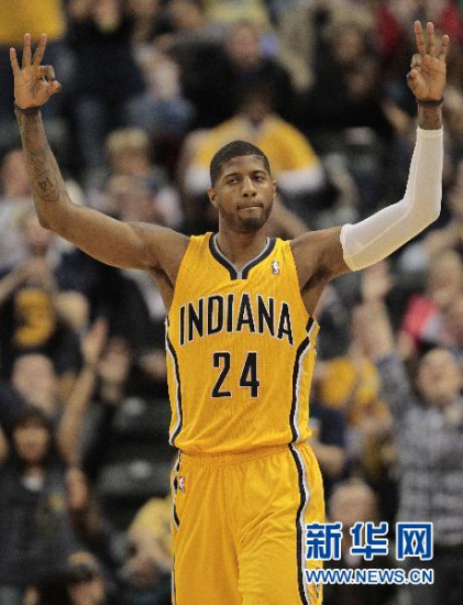 保罗乔治:对位詹姆斯令我兴奋 享受与他比赛|詹