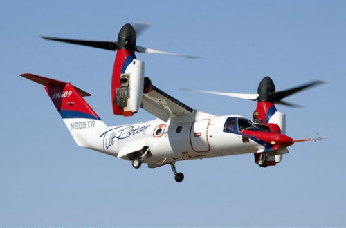 阿联酋计划采购意大利AW 609倾转旋翼机(图)